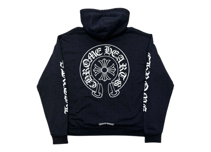 Chrome Hearts Hoodie Black Vertical Logo COND 8.8/10