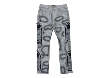 Who Decides War Denim Fusion Silver COND 10/10